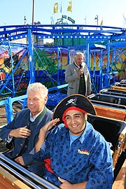 Erstfahrt der "Pirateninsel"mit Oberbürgemeister Dieter Reiter (©Foto. Martin Schmitz)